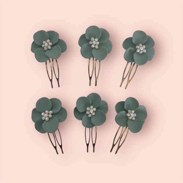 AMAPOLAS VERDE AGUA