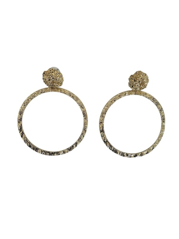 PENDIENTES AROS LABRADOS