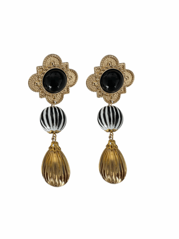 PENDIENTES MARINERO NEGRO