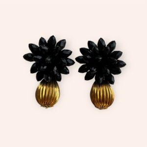 PENDIENTES ERIZO CON LAGRIMA