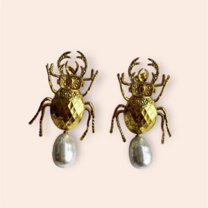 PENDIENTES ESCARABAJOS