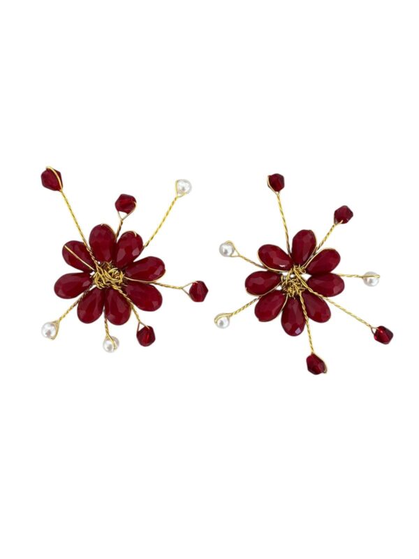 PENDIENTES LIA ROJOS