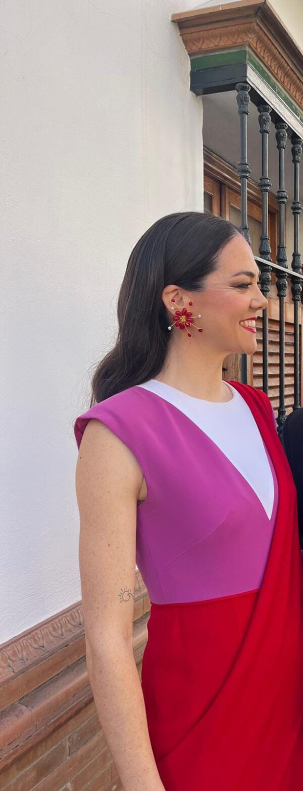 PENDIENTES LIA ROJOS - Imagen 2