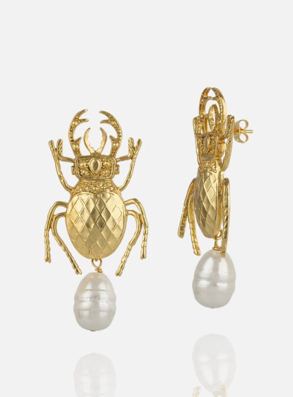 PENDIENTES ESCARABAJOS - Imagen 2