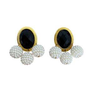 PENDIENTES BRISA NEGROS